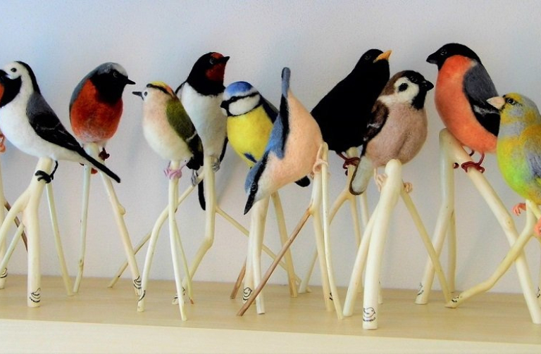 Modely ptáků (2)